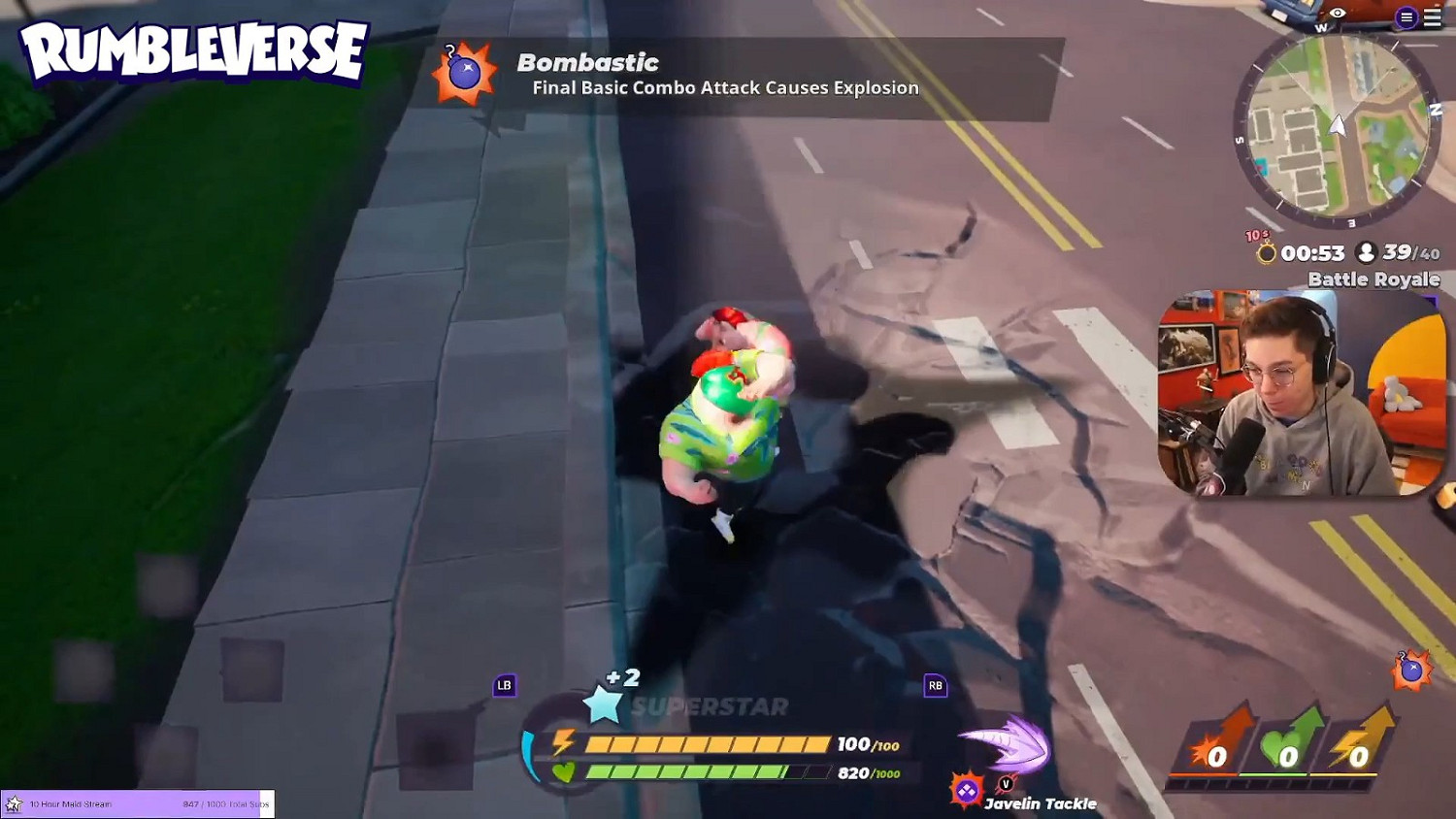 免費多人遊戲《Rumbleverse》8月11日發售 新預告發布