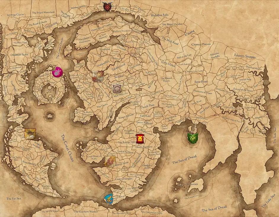 《全軍破敵:戰鎚3》部落格:超凡帝國初始位置 《全軍破敵:戰鎚3》部落格:超凡帝國初始位置