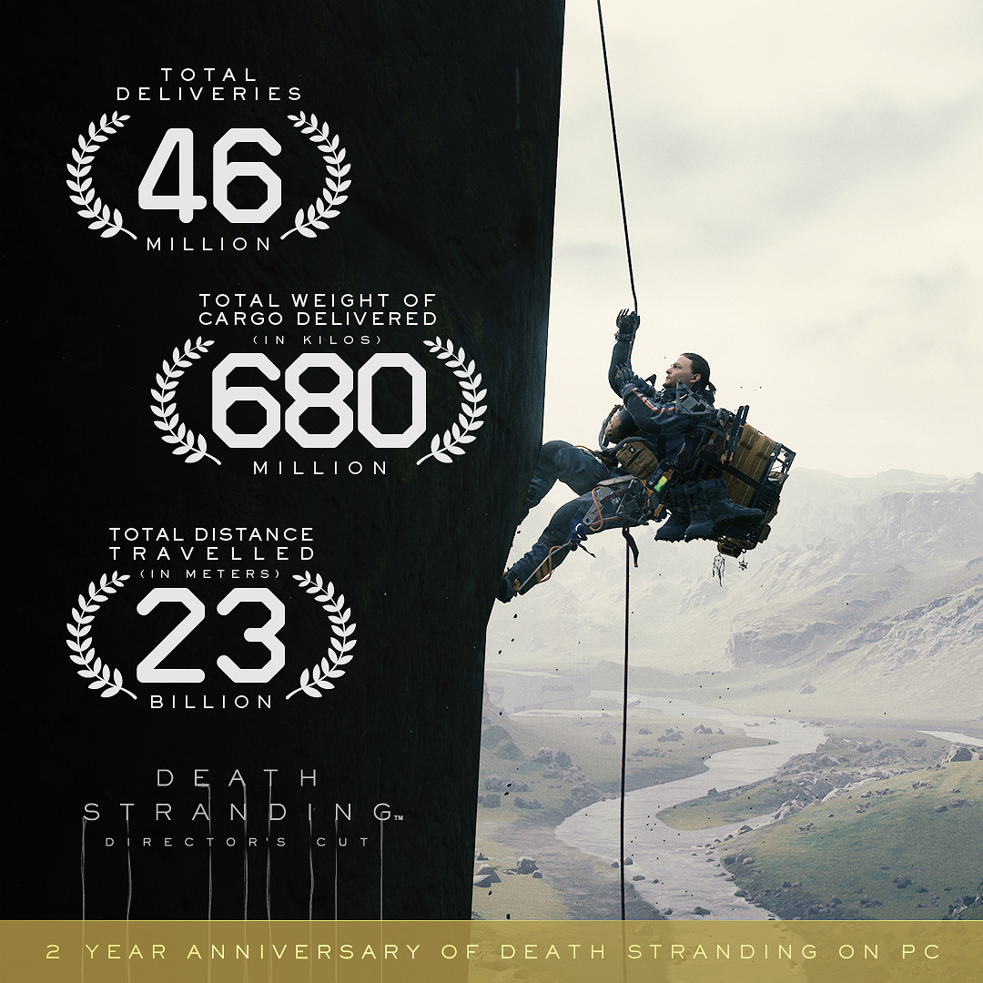 《死亡擱淺》PC版發售2周年 505Games公開官方紀念網站