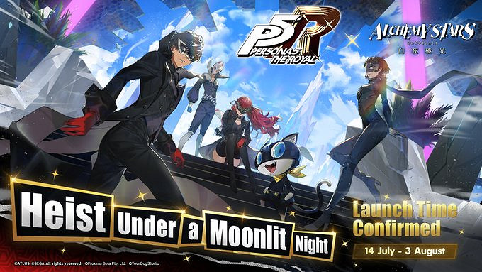 《白夜極光》X《P5R》連動視覺圖公開 活動下周開啟