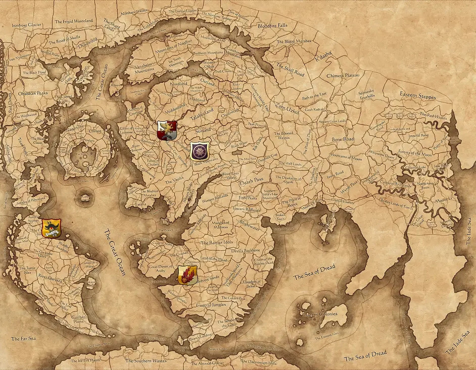 《全軍破敵:戰鎚3》部落格:超凡帝國初始位置 《全軍破敵:戰鎚3》部落格:超凡帝國初始位置