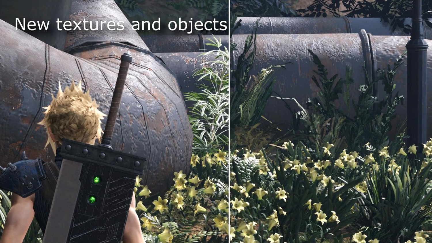 《太空戰士7：重製版》新高清材質包 畫面提升