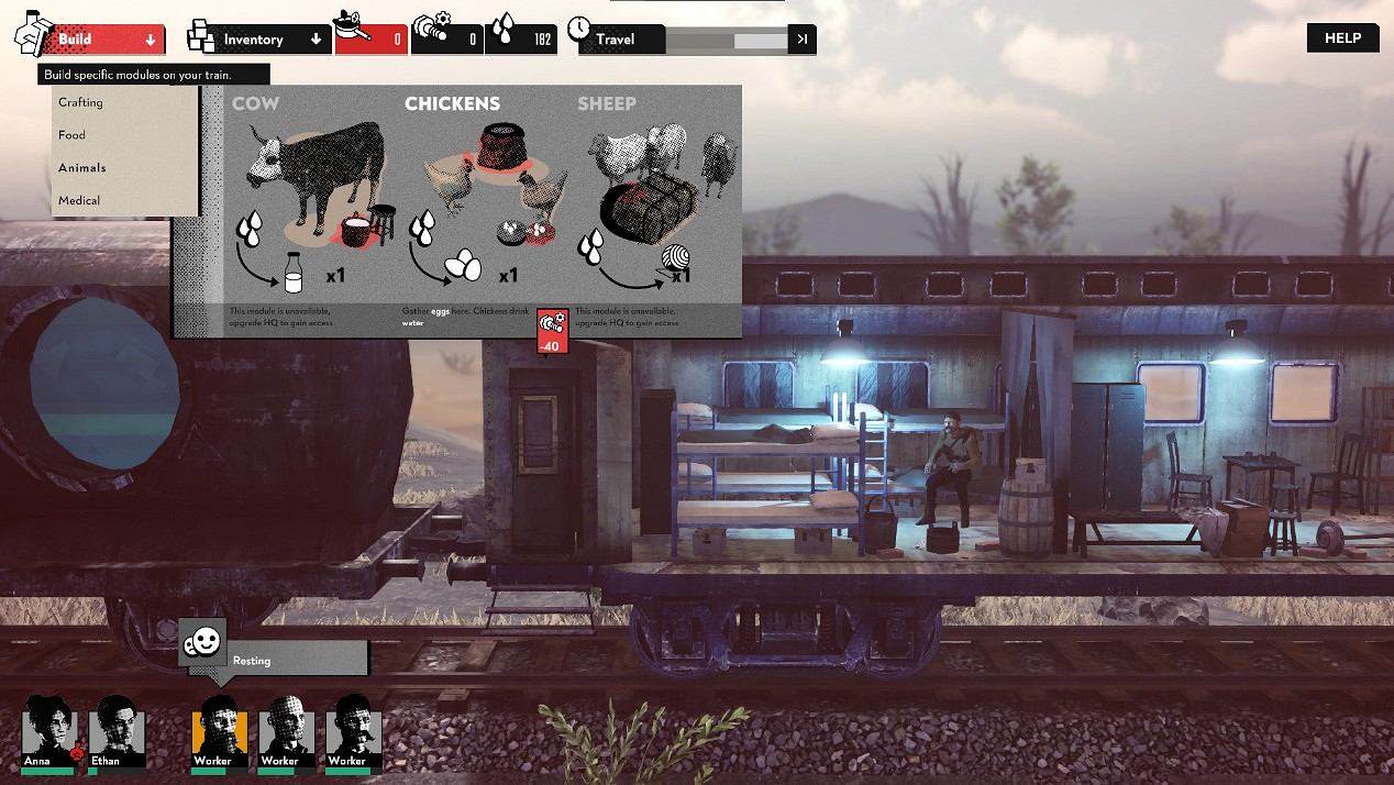 高能電玩節：鐵路生存模擬《瘟疫列車》