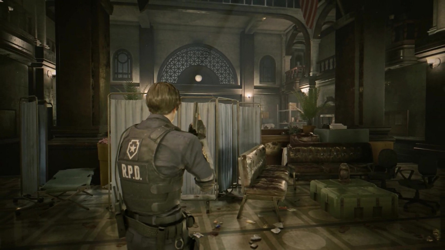 《惡靈古堡2》重製版動態漫反射全局照明Mod實機展示 《惡靈古堡2》重製版動態漫反射全局照明Mod實機展示