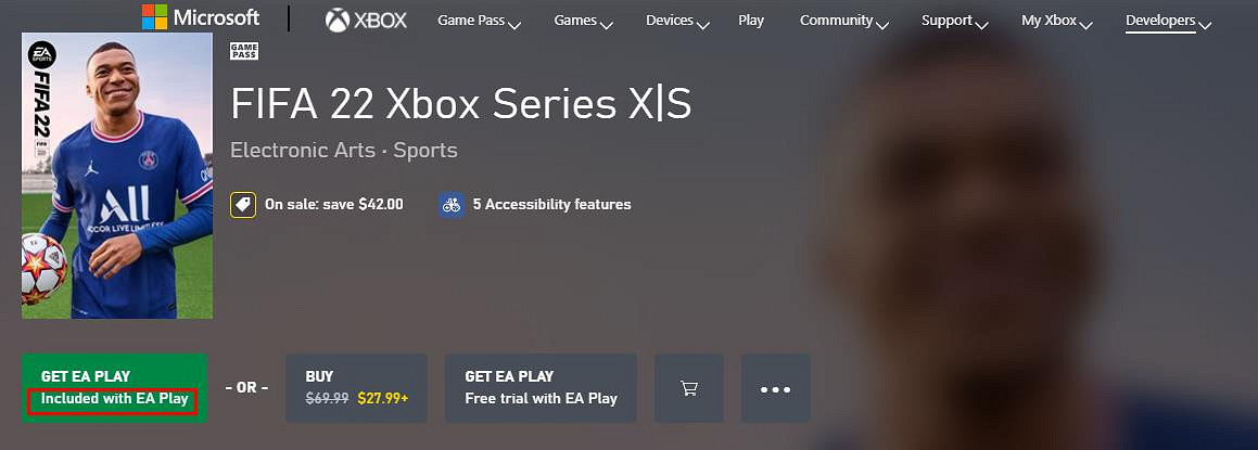 傳聞:《FIFA 22》或於5月5日後登陸 Xbox Game Pass (XGP) 傳聞:《FIFA 22》或於5月5日後登陸 Xbox Game Pass (XGP)