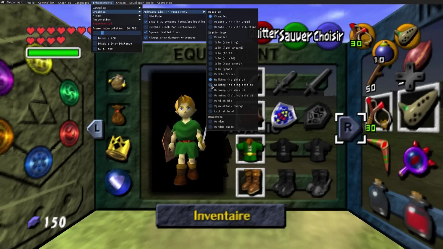 《薩爾達傳說:時之笛》PC移植版更新 支援最大250幀 《薩爾達傳說:時之笛》PC移植版更新 支援最大250幀