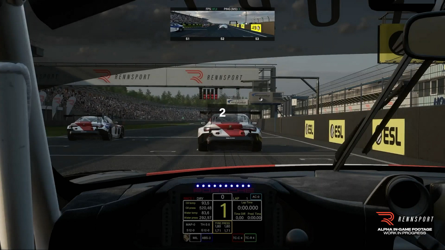 虛幻引擎5打造 賽車新作《RENNSPORT》試玩影像首曝 虛幻引擎5打造 賽車新作《RENNSPORT》試玩影像首曝