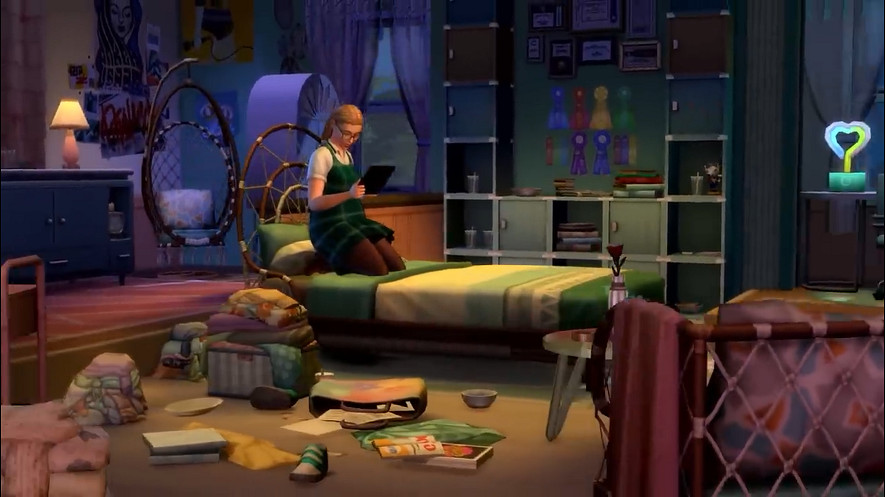 《模擬市民4》DLC“高中時代”中文預告公開 7月29日發售