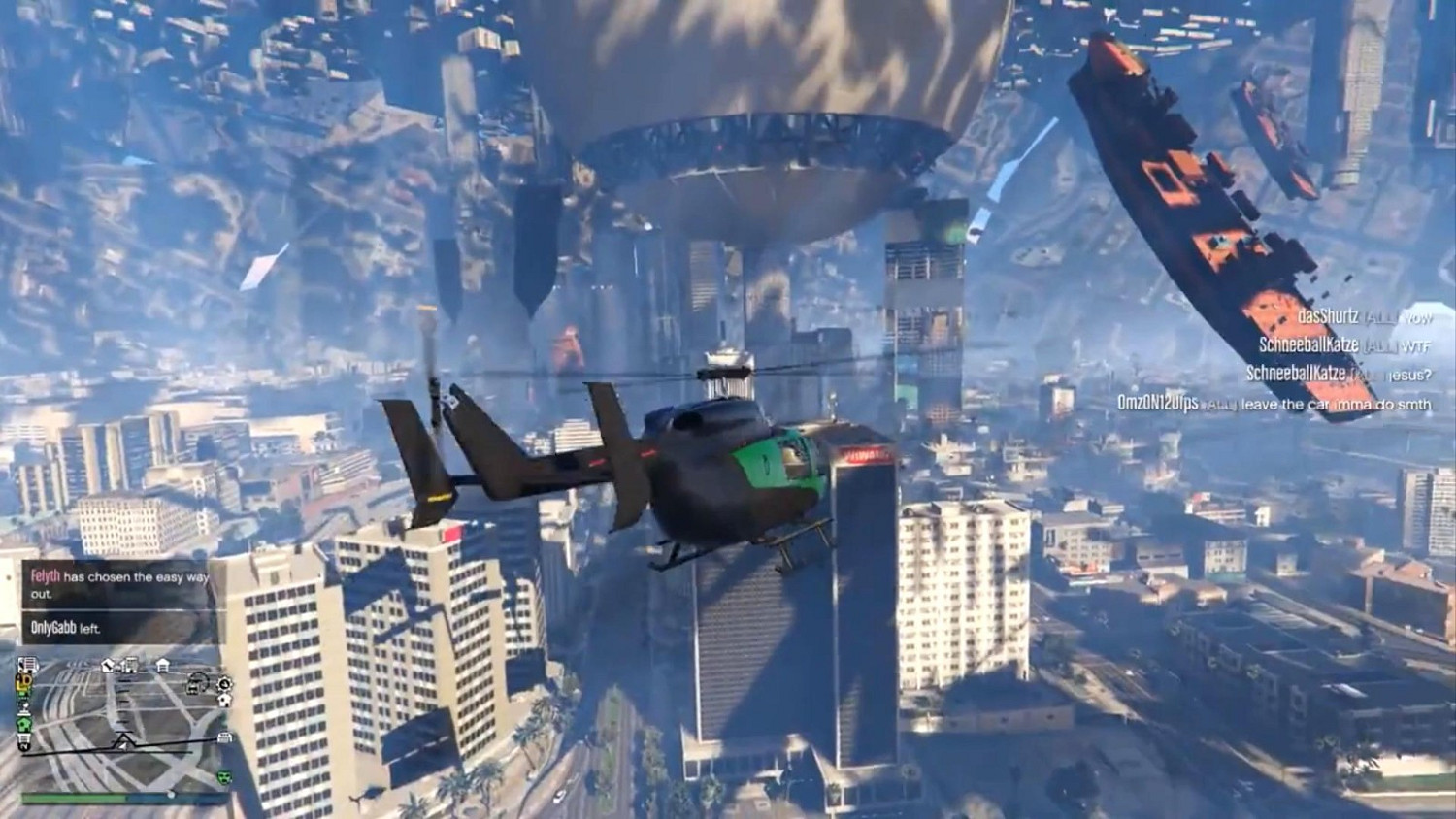 《GTA OL》Mod威力大 瘋狂多元宇宙亂入洛聖都