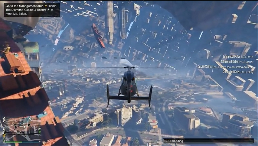 盜夢空間？《GTA OL》外掛法力無邊：洛聖都大變樣！