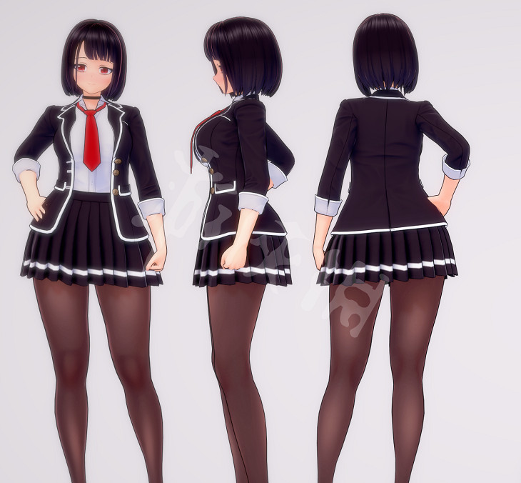 《戀活Sunshine》人物卡短髮肉腿美少女分享 短髮肉腿美少女怎麽捏？