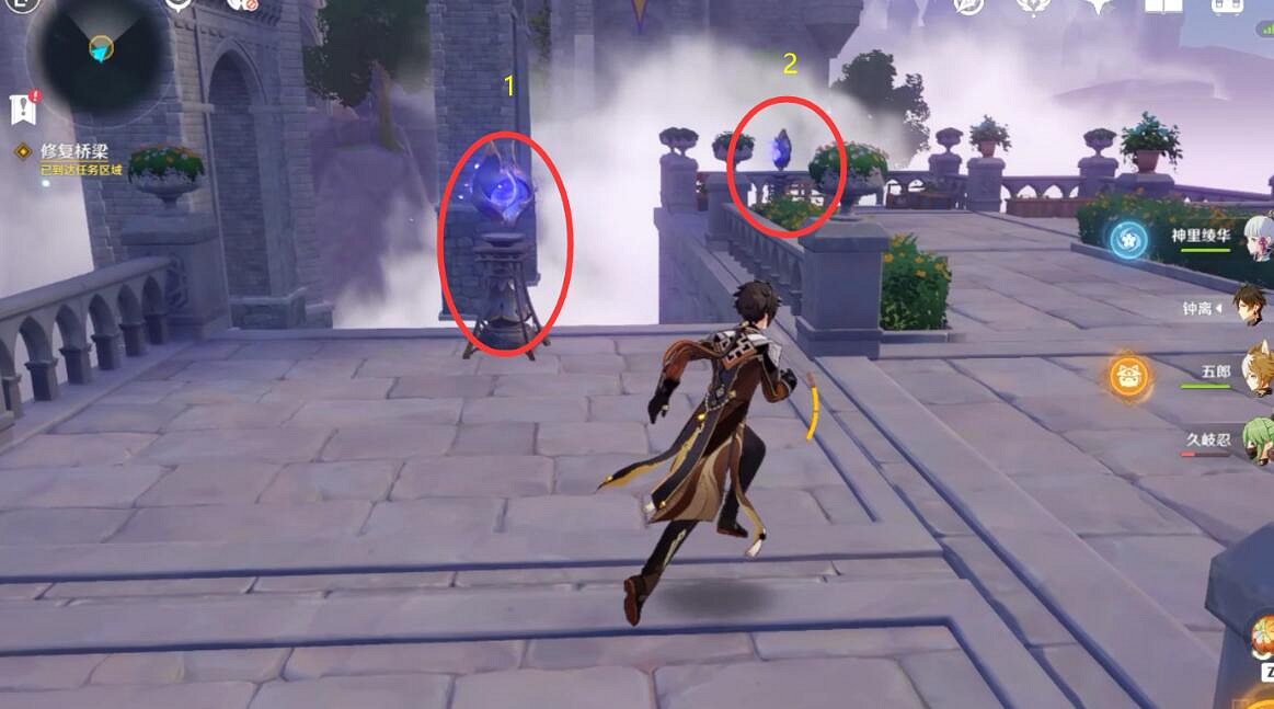 《原神》幽夜默示錄修復橋梁圖文攻略 幽夜默示錄其一怎麽過? 《原神》幽夜默示錄修復橋梁圖文攻略 幽夜默示錄其一怎麽過?