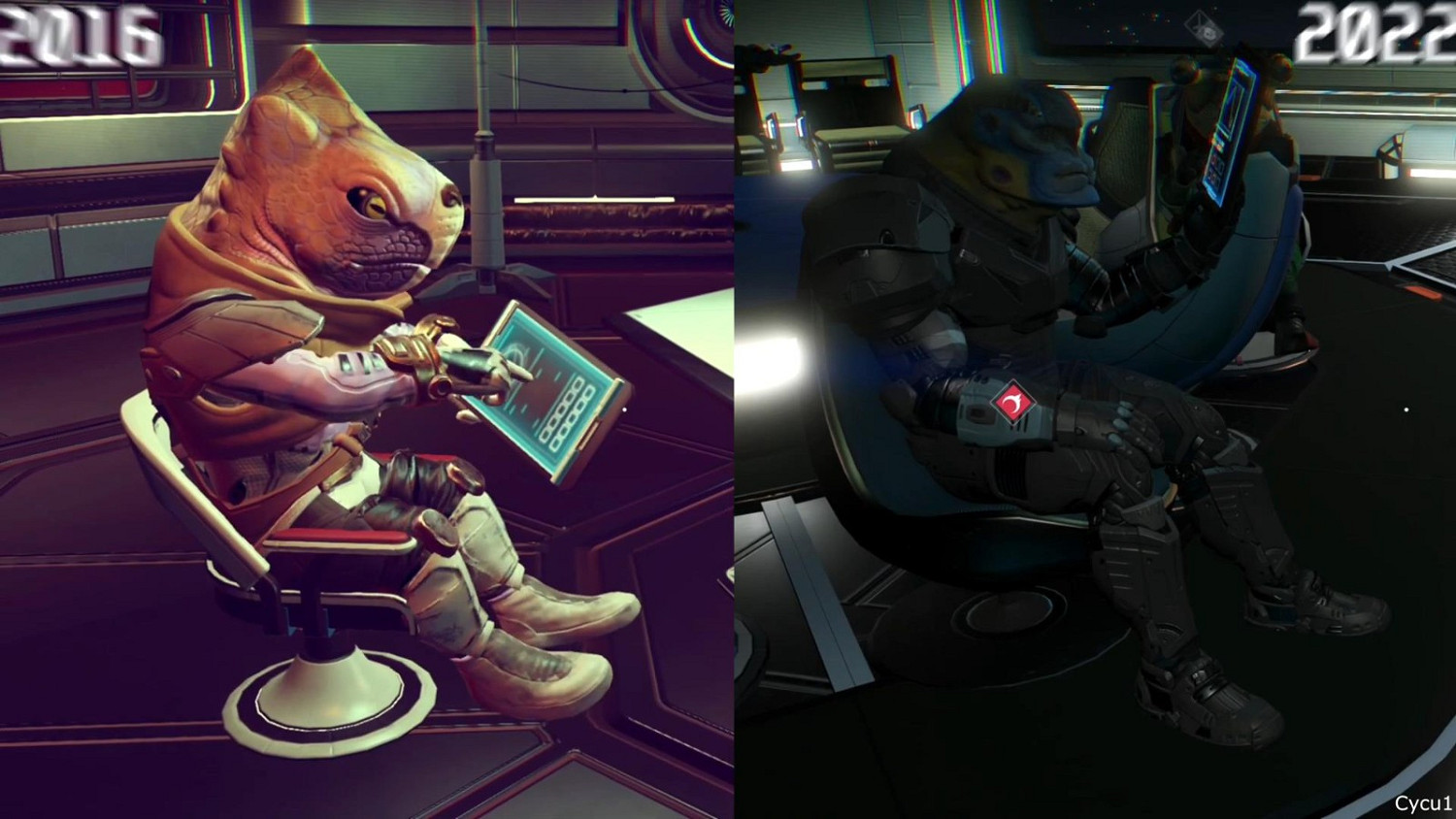 《無人深空》2016版與2022版對比影片 進步明顯畫面升級 《無人深空》2016版與2022版對比影片 進步明顯畫面升級