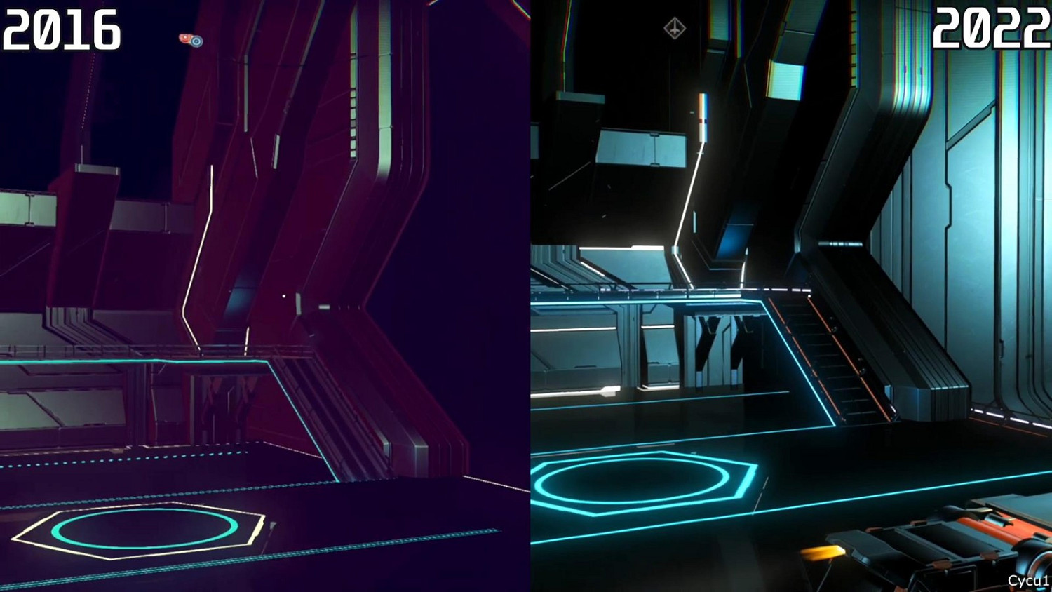 《無人深空》2016版與2022版對比影片 進步明顯畫面升級 《無人深空》2016版與2022版對比影片 進步明顯畫面升級