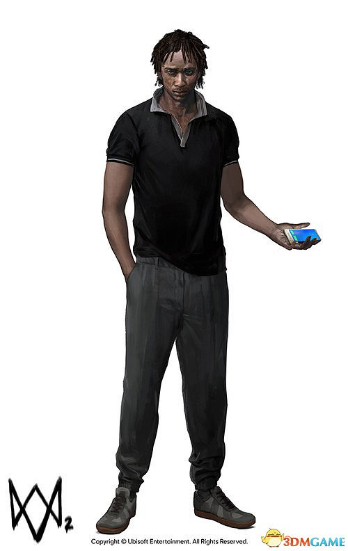 育碧牛人多！設計小哥曝光《看門狗2》人設藝術圖