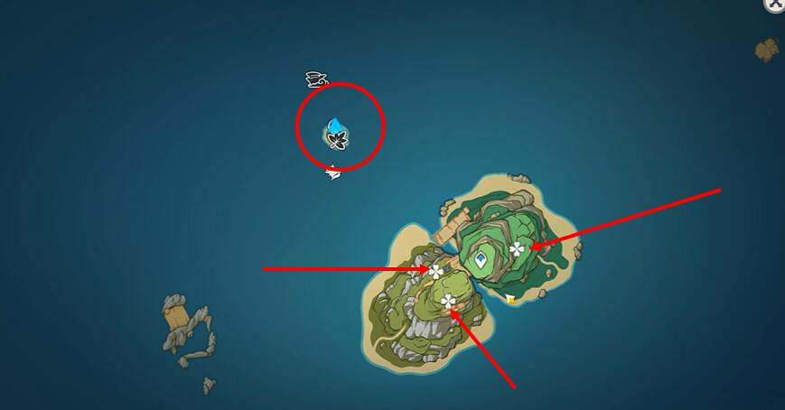 《原神》金蘋果群島仙靈位置在哪？金蘋果群島仙靈2.8位置一覽