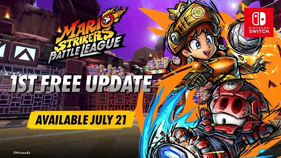 《馬裡奧足球：戰鬥聯盟》迎來首次更新：菊花公主！