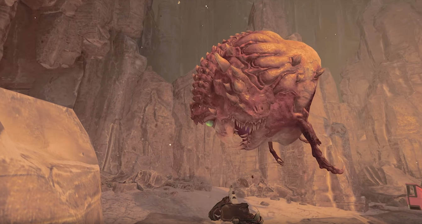 還記得惡心的第三人稱版末日之戰嗎？毀滅戰士4更惡心