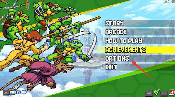 《忍者龜許瑞德的復仇》如何設定中文?中文設定方法 《忍者龜許瑞德的復仇》如何設定中文?中文設定方法