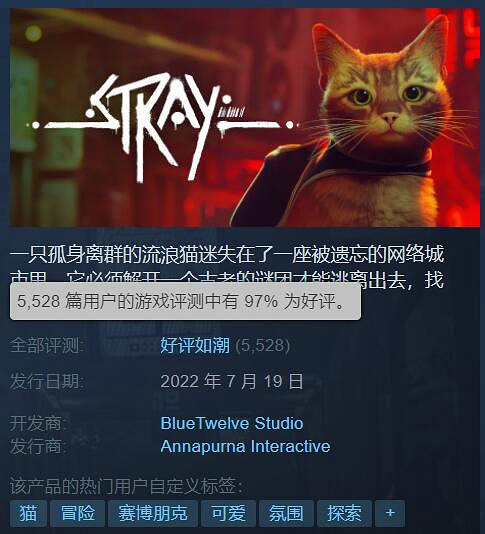 愛貓人士別被割韭菜了!好評如潮的《Stray》並非完美 愛貓人士別被割韭菜了!好評如潮的《Stray》並非完美