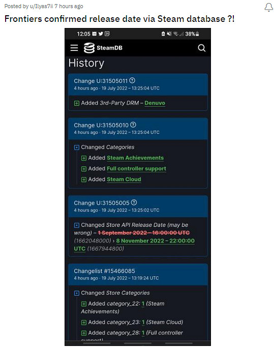 《索尼克邊境》發售日泄露！11月8號上線！有D加密！