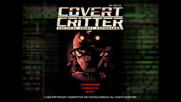 MGS風ACT《Covert Critter》免費發布 壁虎主角能力出眾 MGS風ACT《Covert Critter》免費發布 壁虎主角能力出眾