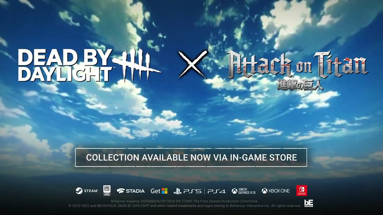 《黎明死線》×《進擊的巨人》宣傳片賞!套裝已上線 《黎明死線》×《進擊的巨人》宣傳片賞!套裝已上線