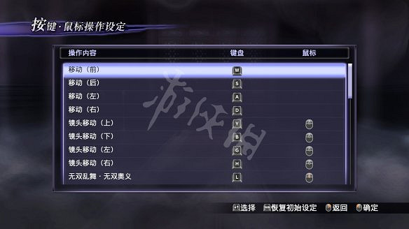 《無雙大蛇2終極版》默認按鍵操作是什麽？默認按鍵操作說明