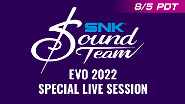 SNK將出展「EVO 2022」 SNK將出展「EVO 2022」