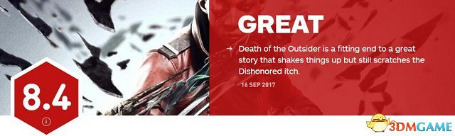《冤罪殺機：界外魔之死》IGN 8.4分 Steam特別好評