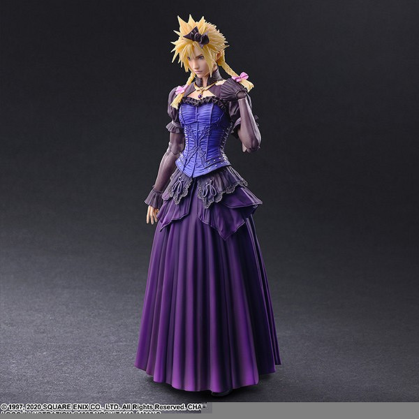 《太空戰士7:重製版》主題新手辦 女裝克勞德氣質不俗 《太空戰士7:重製版》主題新手辦 女裝克勞德氣質不俗