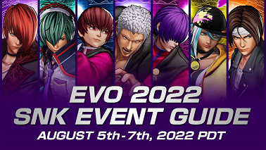 SNK將出展「EVO 2022」 SNK將出展「EVO 2022」