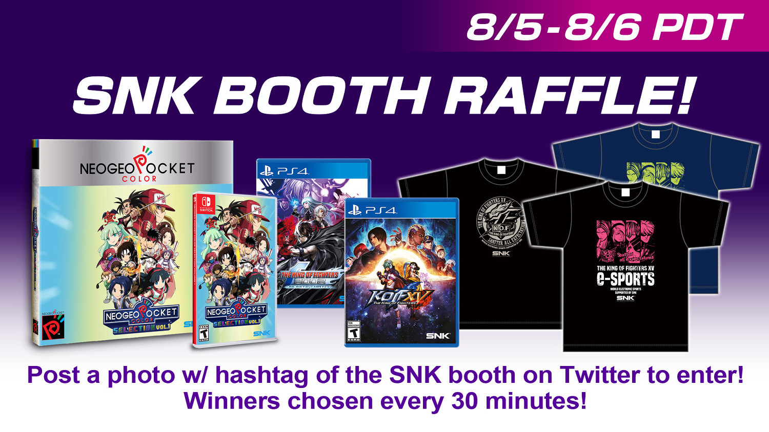 SNK將出展「EVO 2022」《格鬥天王15》DLC提前試玩！