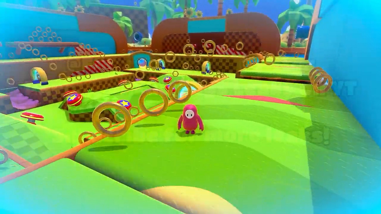 《糖豆人》連動《索尼克》關卡泄露!含玩法展示! 《糖豆人》連動《索尼克》關卡泄露!含玩法展示!