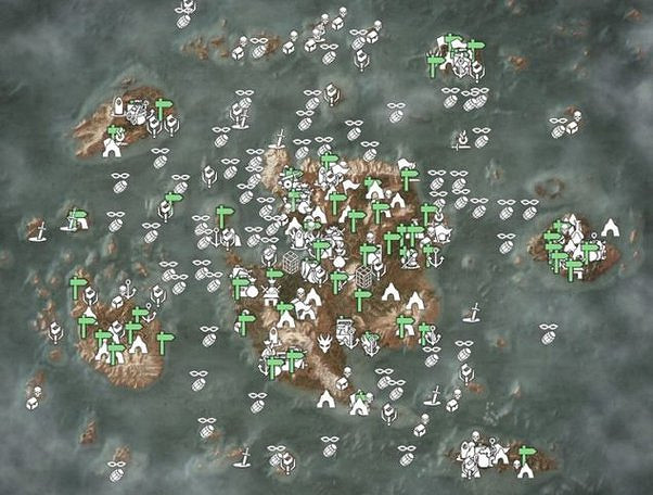 《巫師3》設計師解釋史凱利傑海上有超多問號的原因 《巫師3》設計師解釋史凱利傑海上有超多問號的原因