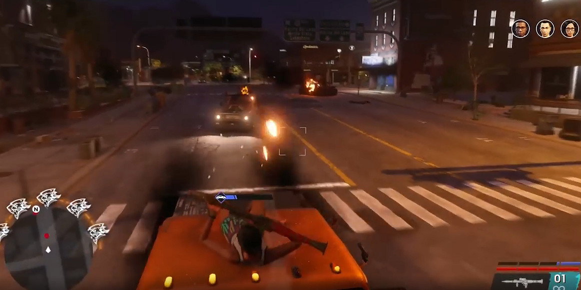 《黑街聖徒：重啟版》新實機：新戰鬥場景展示及過場