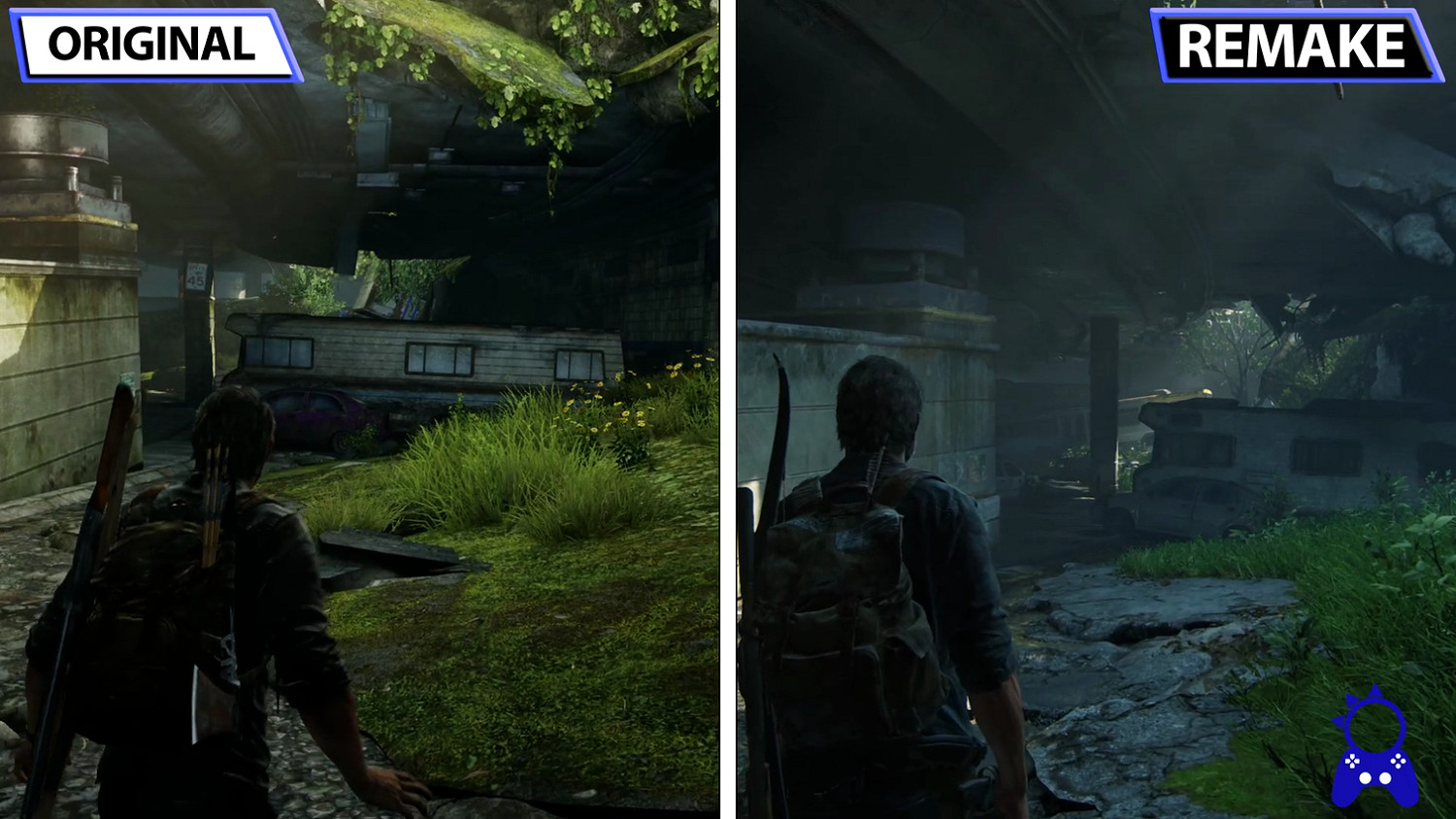 《最後生還者》與原版畫面對比影片:光影提升巨大! 《最後生還者》與原版畫面對比影片:光影提升巨大!