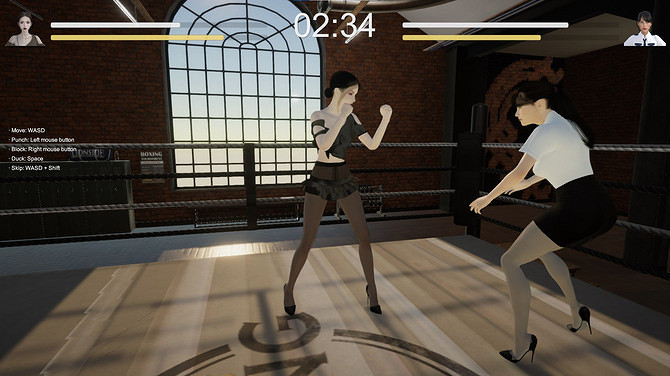 美女格鬥！3D拳擊模擬《Boxing Queen》Steam發售