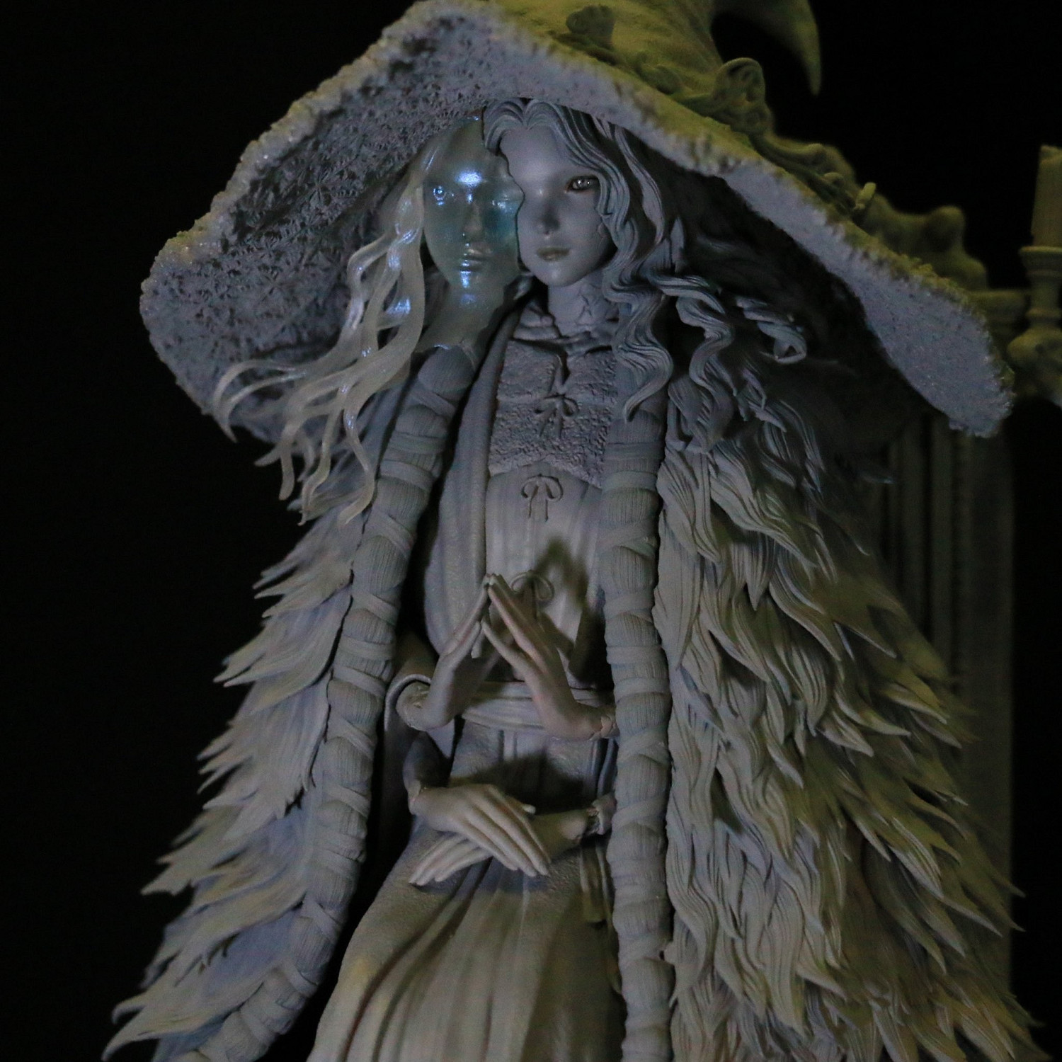 高約29公分！《艾爾登法環》菈妮雕像監修中：多角度美顏！