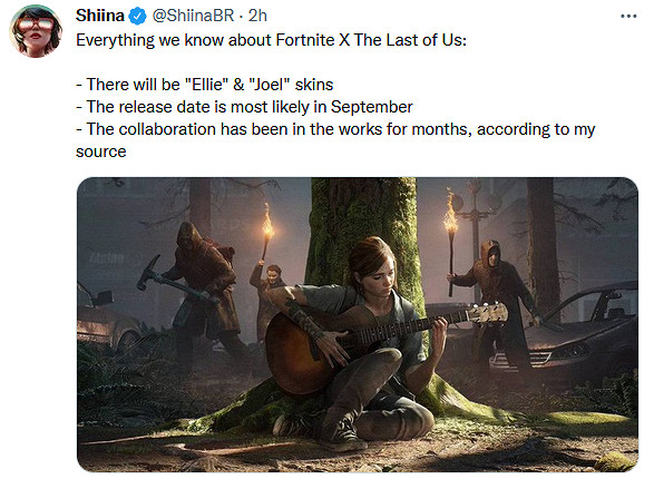 《堡壘之夜》將與《最後生還者》展開連動 將來有可能9月上線 《堡壘之夜》將與《最後生還者》展開連動 將來有可能9月上線