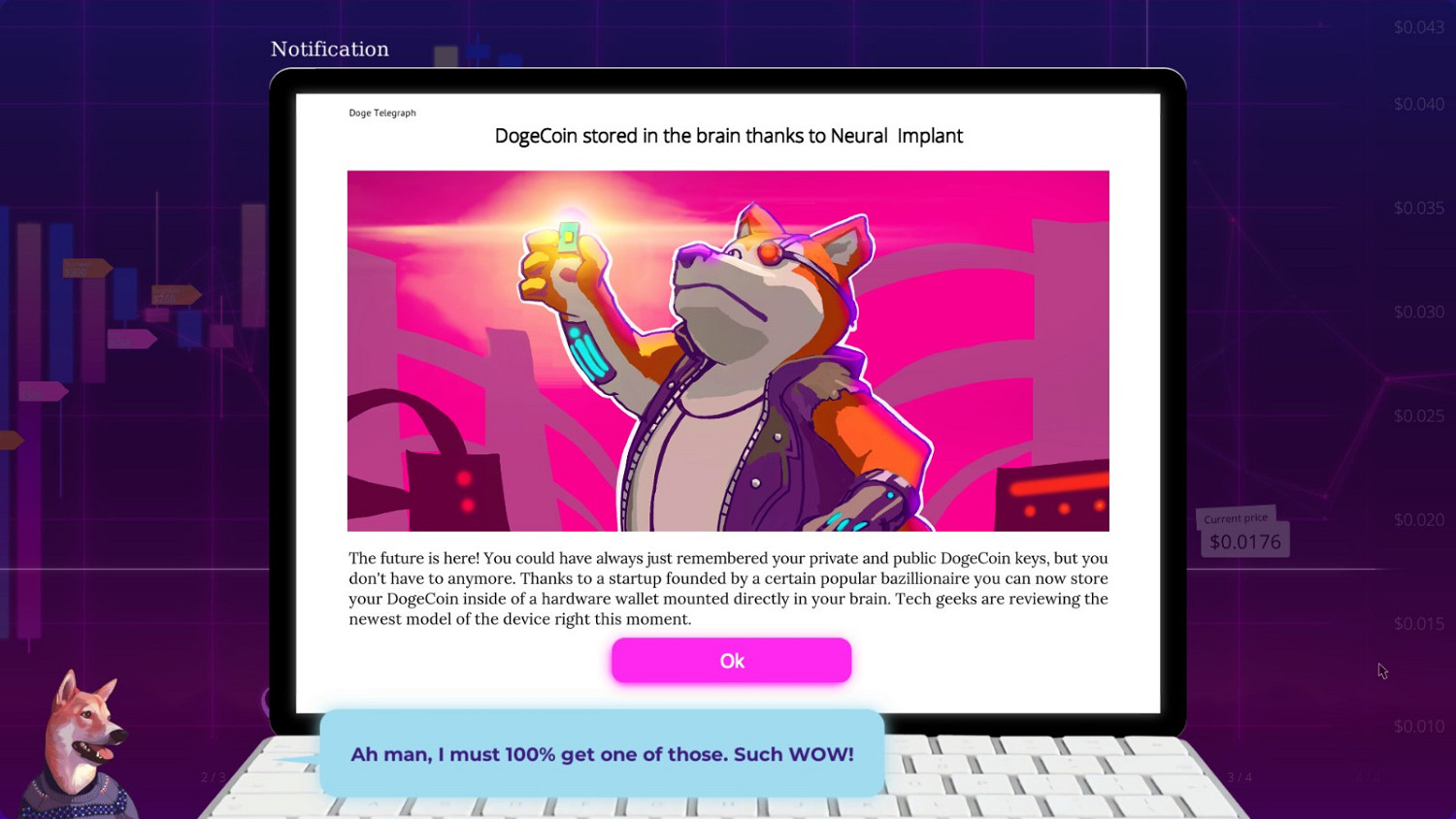 模擬器又增加了,這次是虛擬幣《Doge Trader》上架Steam 模擬器又增加了,這次是虛擬幣《Doge Trader》上架Steam