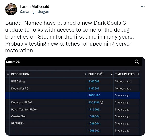 早報:暗黑不朽中國伺服器已上線 黑魂伺服器或即將恢複 早報:暗黑不朽中國伺服器已上線 黑魂伺服器或即將恢複