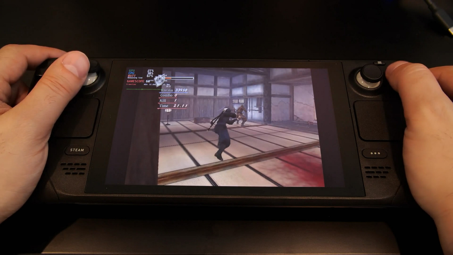 暢玩《忍者外傳:黑之章》!Steam Deck運行Xemu模擬器展示 暢玩《忍者外傳:黑之章》!Steam Deck運行Xemu模擬器展示