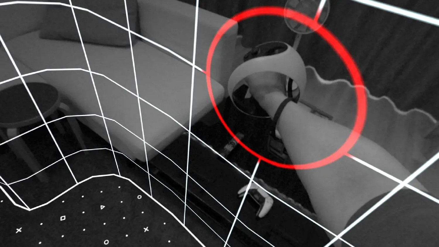 索尼公開PS VR2頭顯新功能細節 不摘頭顯即可找手把 索尼公開PS VR2頭顯新功能細節 不摘頭顯即可找手把