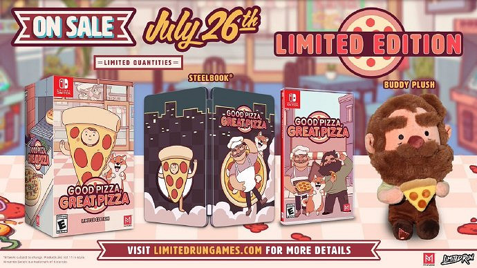 《可口的披薩,美味的披薩》 將推出Switch實體版 《可口的披薩,美味的披薩》 將推出Switch實體版