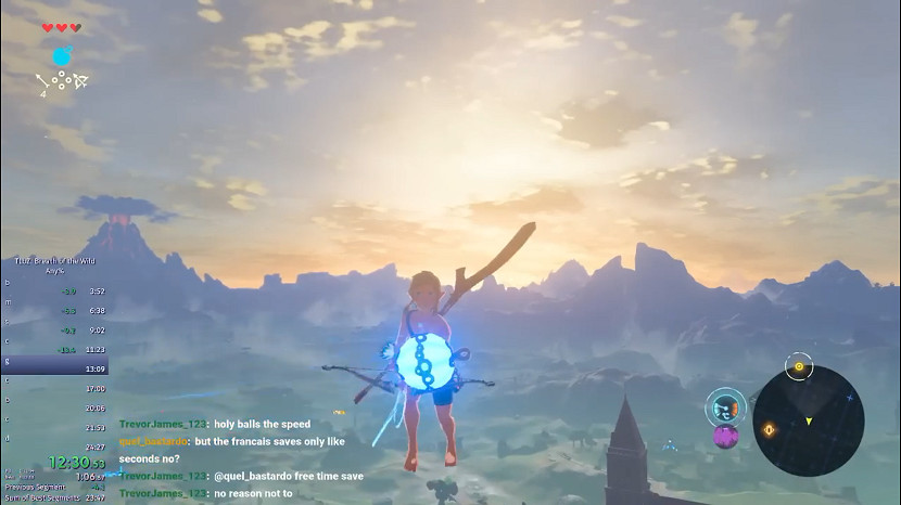 美國玩家以24分15秒 刷新自己的《薩爾達傳說 曠野之息》速通記錄 美國玩家以24分15秒 刷新自己的《薩爾達傳說 曠野之息》速通記錄