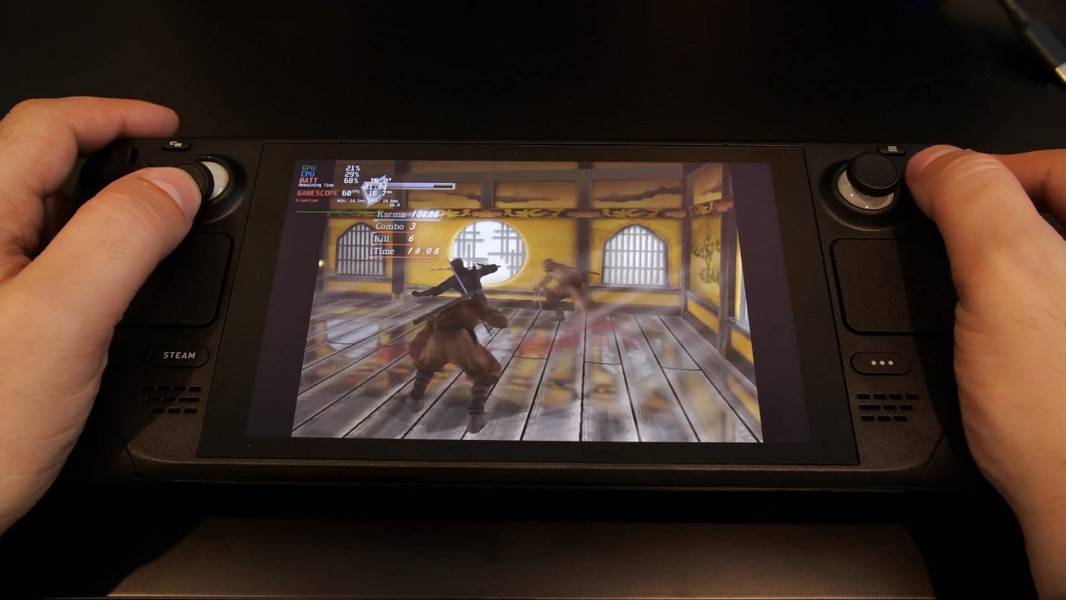暢玩《忍者外傳:黑之章》!Steam Deck運行Xemu模擬器展示 暢玩《忍者外傳:黑之章》!Steam Deck運行Xemu模擬器展示
