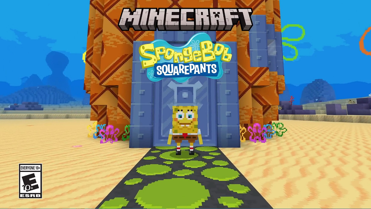 一起去抓水母吧!《當個創世神麥塊》DLC《海綿寶寶》上線 一起去抓水母吧!《當個創世神麥塊》DLC《海綿寶寶》上線