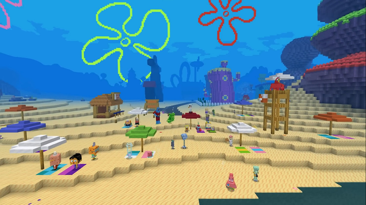 一起去抓水母吧!《當個創世神麥塊》DLC《海綿寶寶》上線 一起去抓水母吧!《當個創世神麥塊》DLC《海綿寶寶》上線