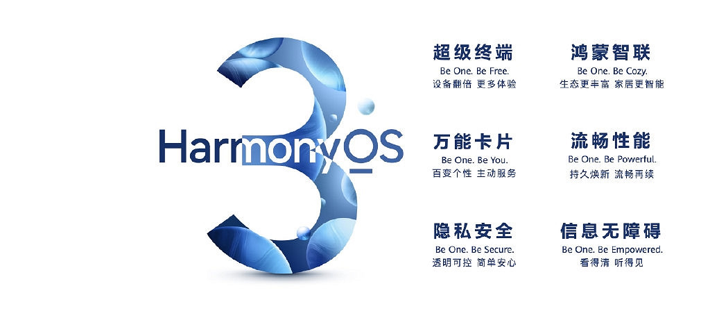 華為正式發布HarmonyOS 3作業系統：六大升級